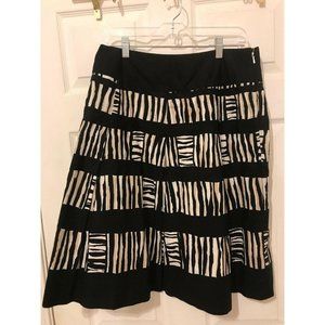 Talbots 100% Cotton Knee Length Skirt